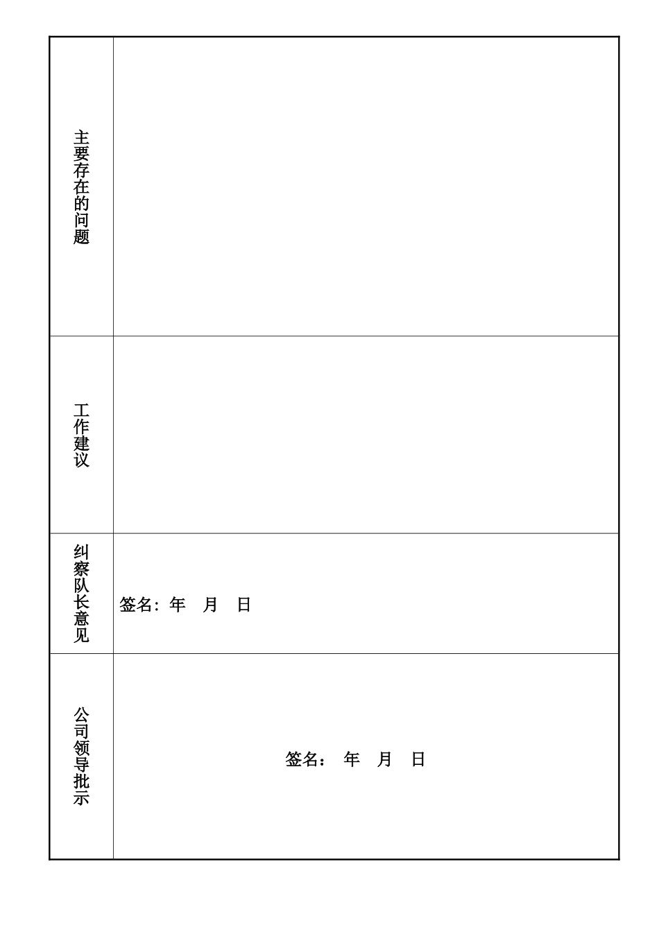 保安纠察日常检登记表_第2页