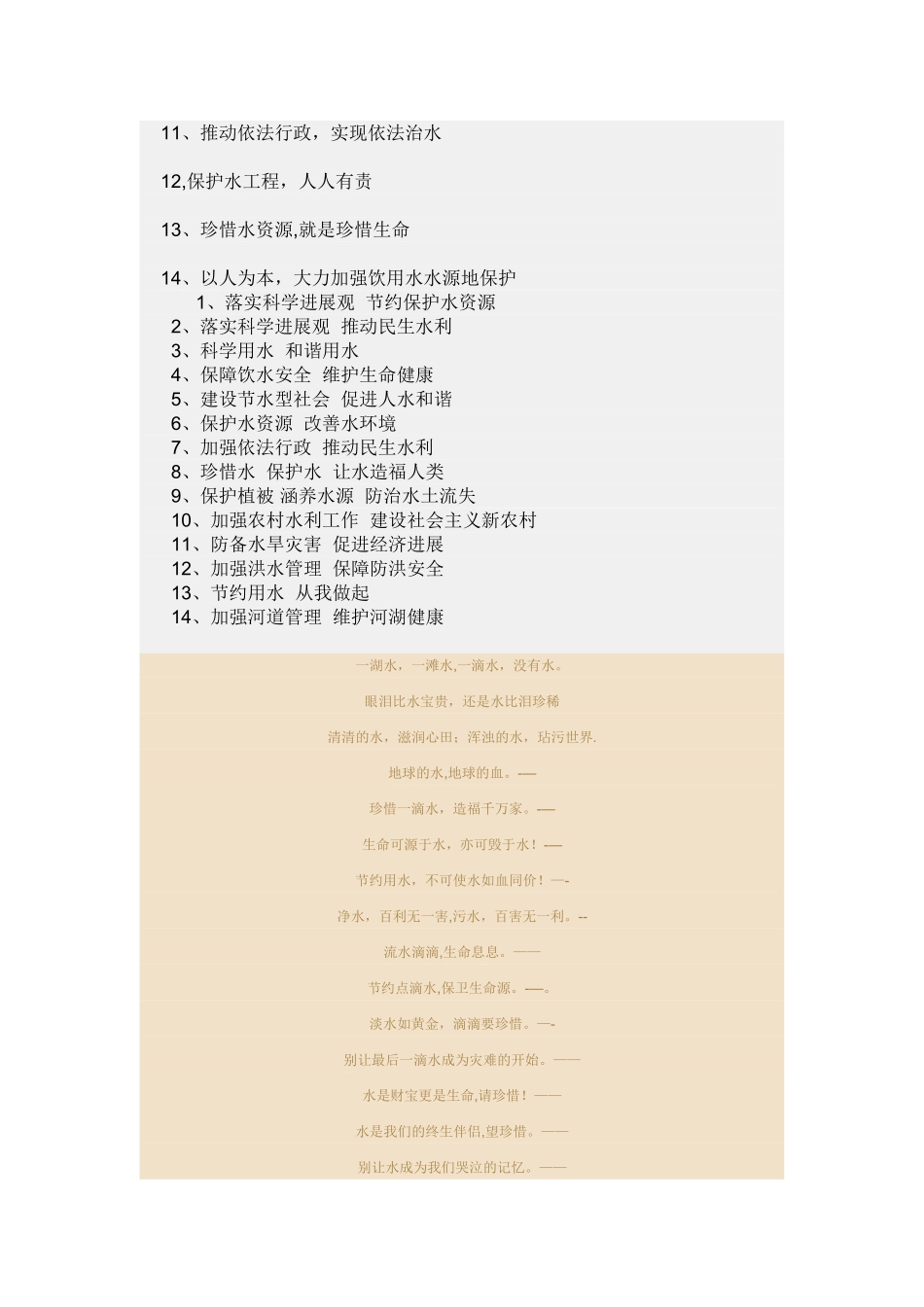 保护水资源的标语_第3页