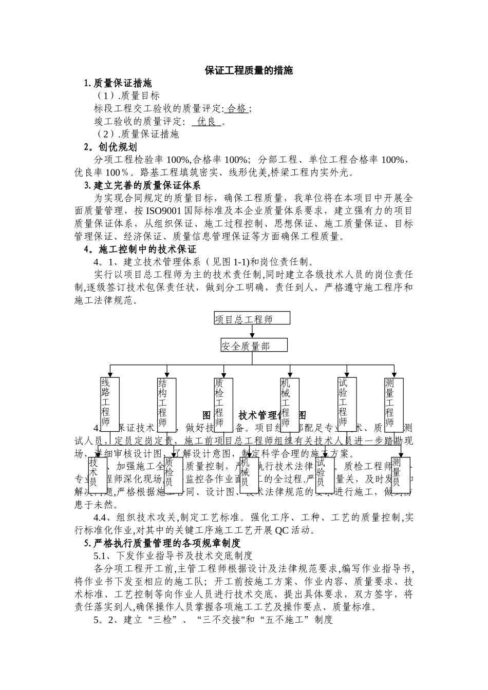 保证工程质量的措施_第1页