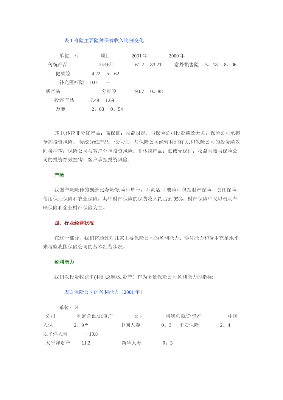 保险业研究报告_第3页