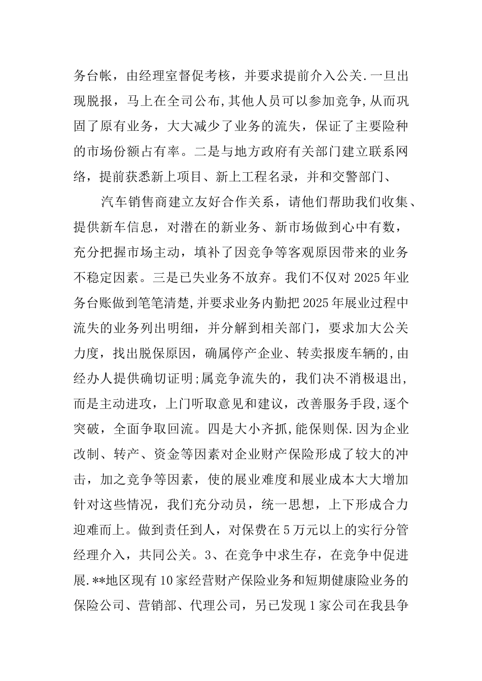 保险公司年度总结精选_第2页