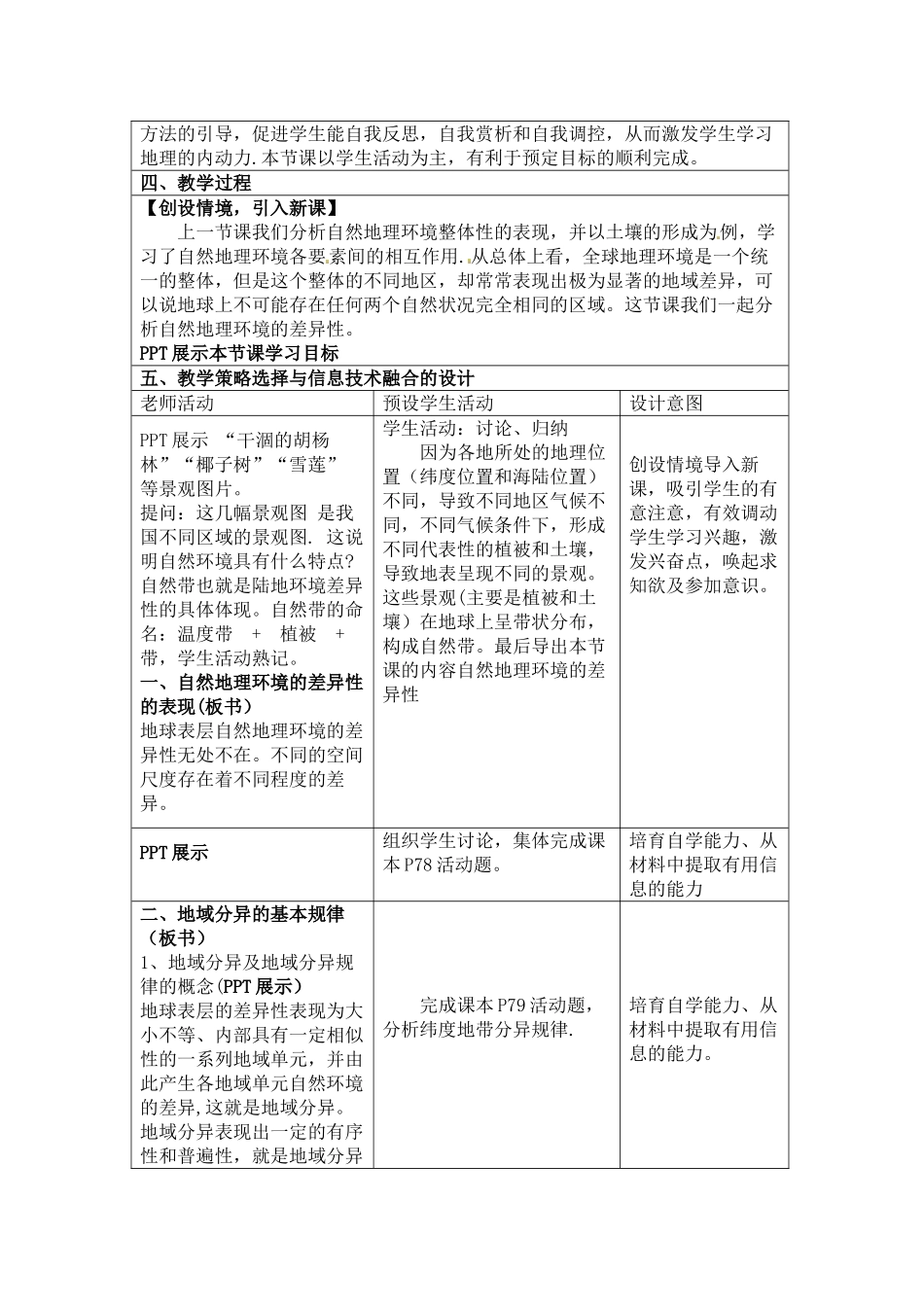 信息技术与学科整合课-教学设计方案_第2页