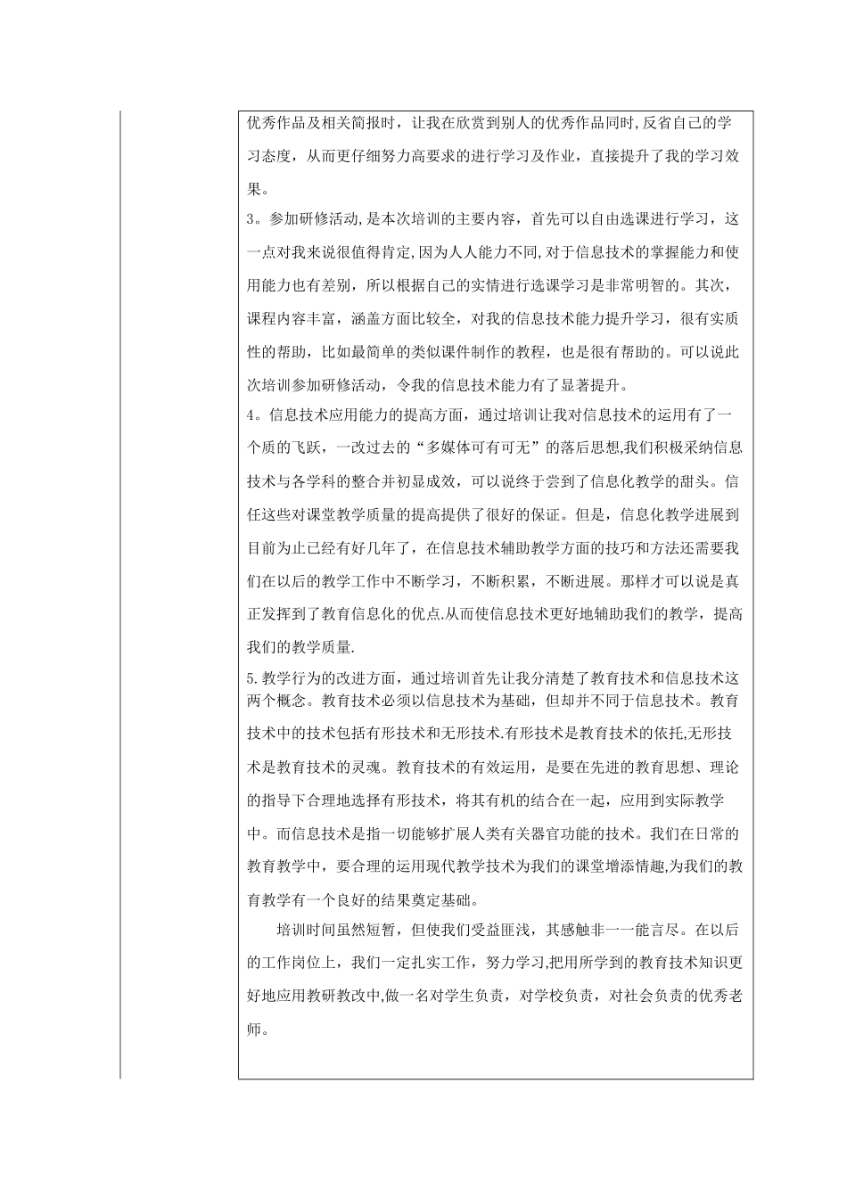 信息技术培训个人研修总结_第2页