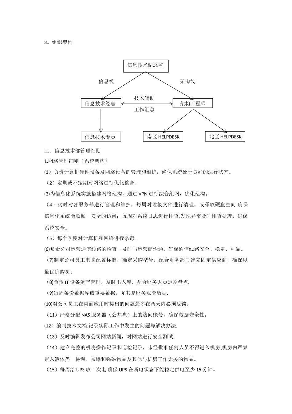 信息技术部管理制度和岗位职责-_第3页