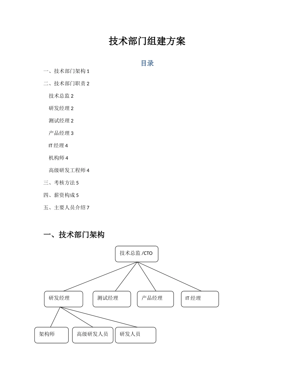 信息技术部门组建方案_第1页