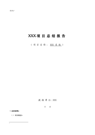 信息科技项目总结报告