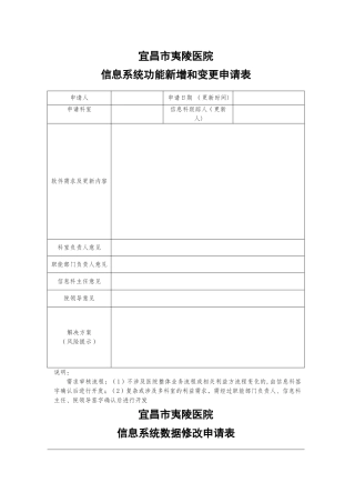 信息科申请表汇总