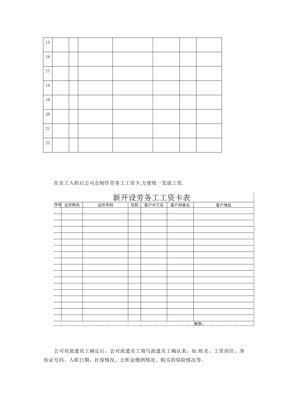 信息管理系统的清单及功能说明_第2页