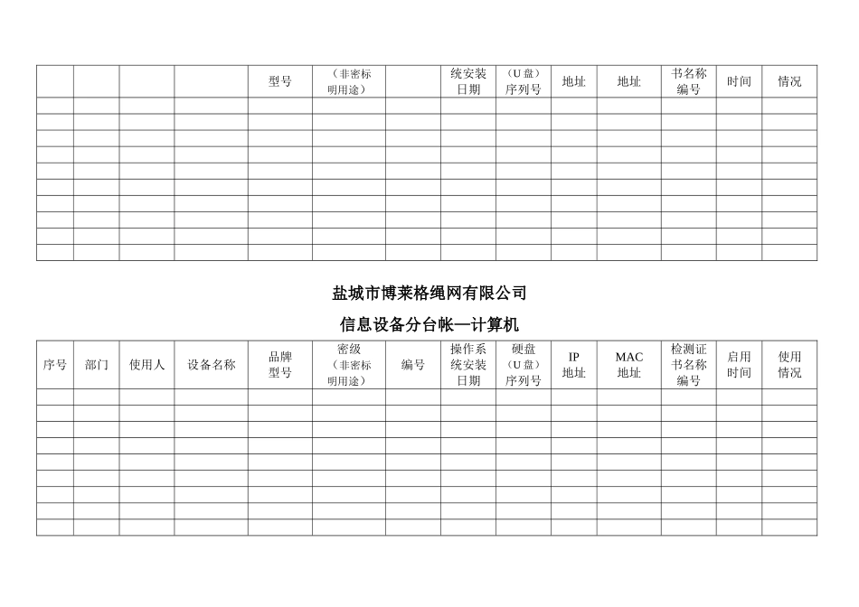 信息设备总台帐_第2页