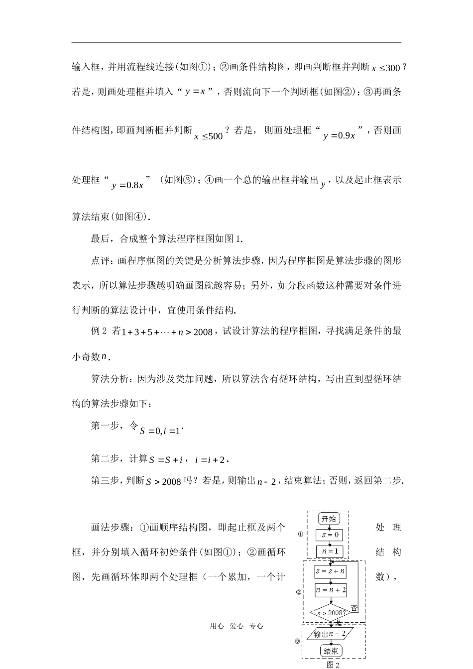高中数学《流程图-教你画程序框图》素材1 苏教版必修3_第3页