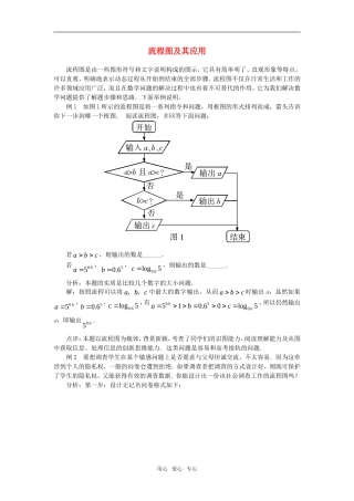 高中数学《结构图-及其应用》素材2 北师大版选修1-2