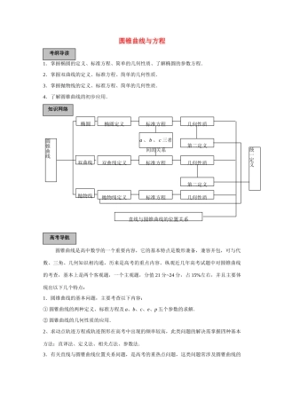 高中数学《椭圆及其标准方程》学案1 新人教B版选修1-1