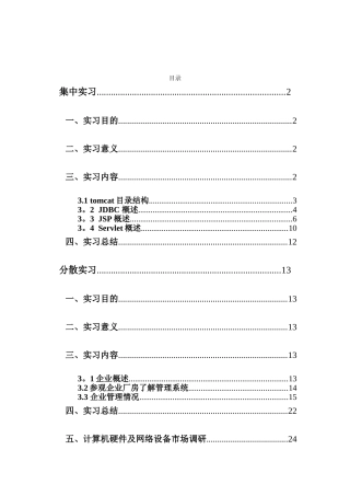 信管专业实习报告