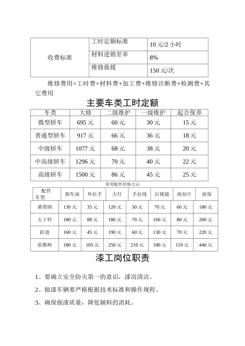 修理厂服务质量承诺_第3页