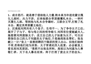 借助外物成功的名人事例