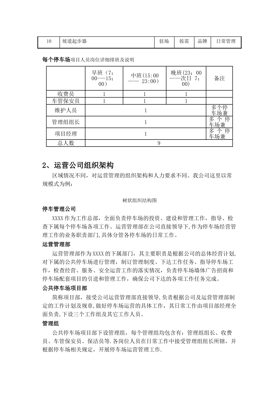 停车场运营标准方案18473_第3页
