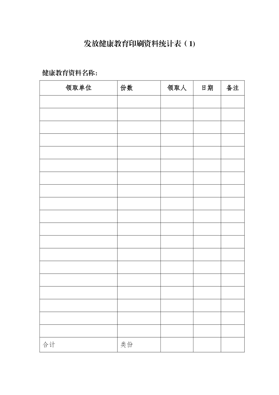 健康教育记录表及统计表_第3页