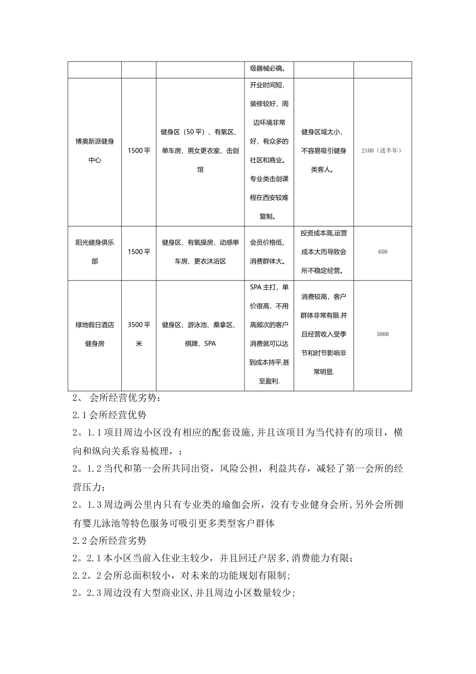 健身会所预售方案_第2页