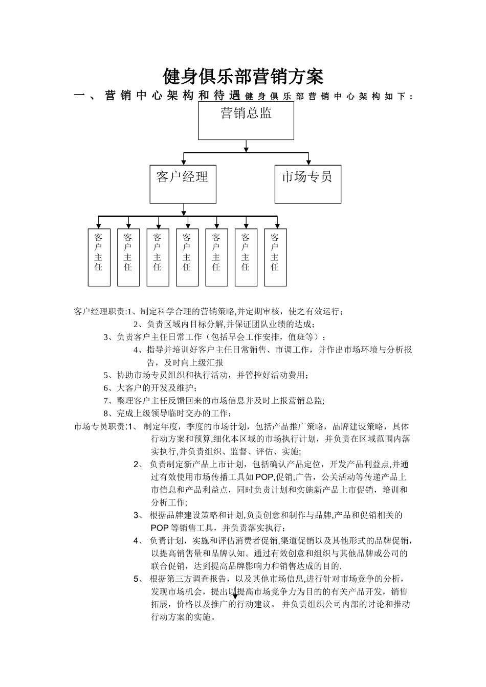 健身俱乐部营销方案_第1页