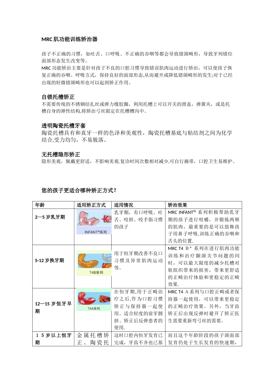 儿牙健康管理套餐方案_第3页