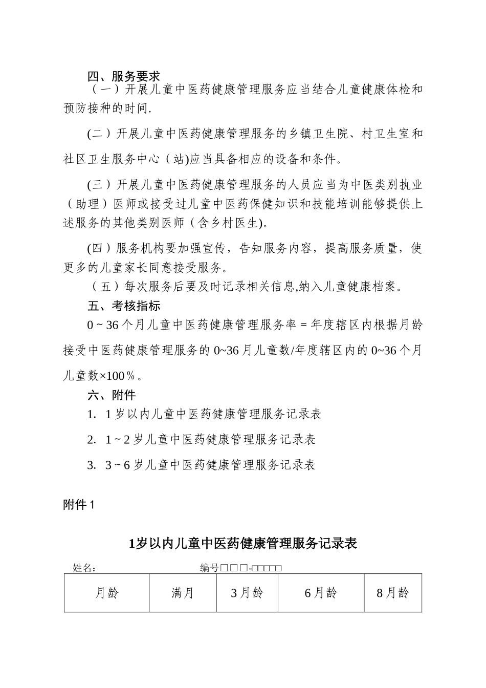 儿童中医药健康管理服务规范_第2页