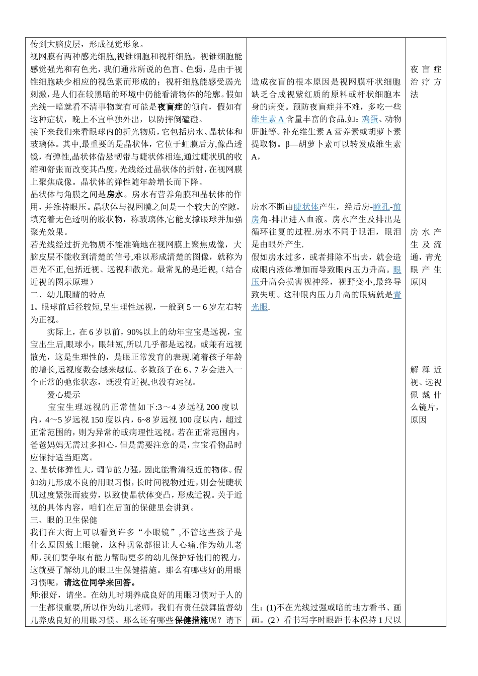 儿童卫生与保健-感觉器官教案_第2页