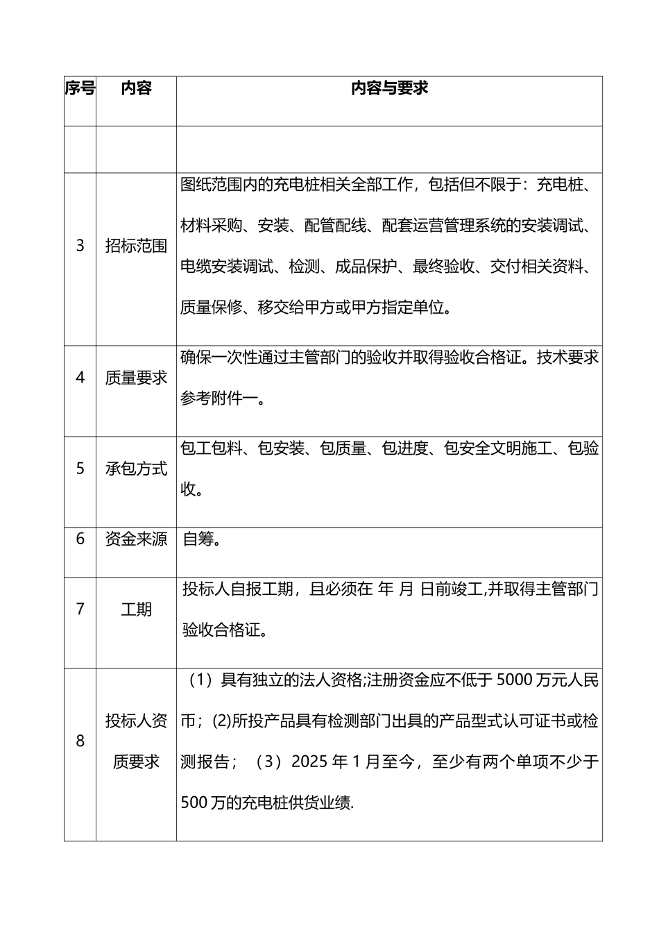 充电桩供货及安装工程招标文件_第3页