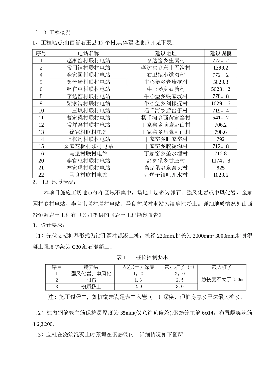 光伏混凝土钻孔灌桩基础施工方案_第2页