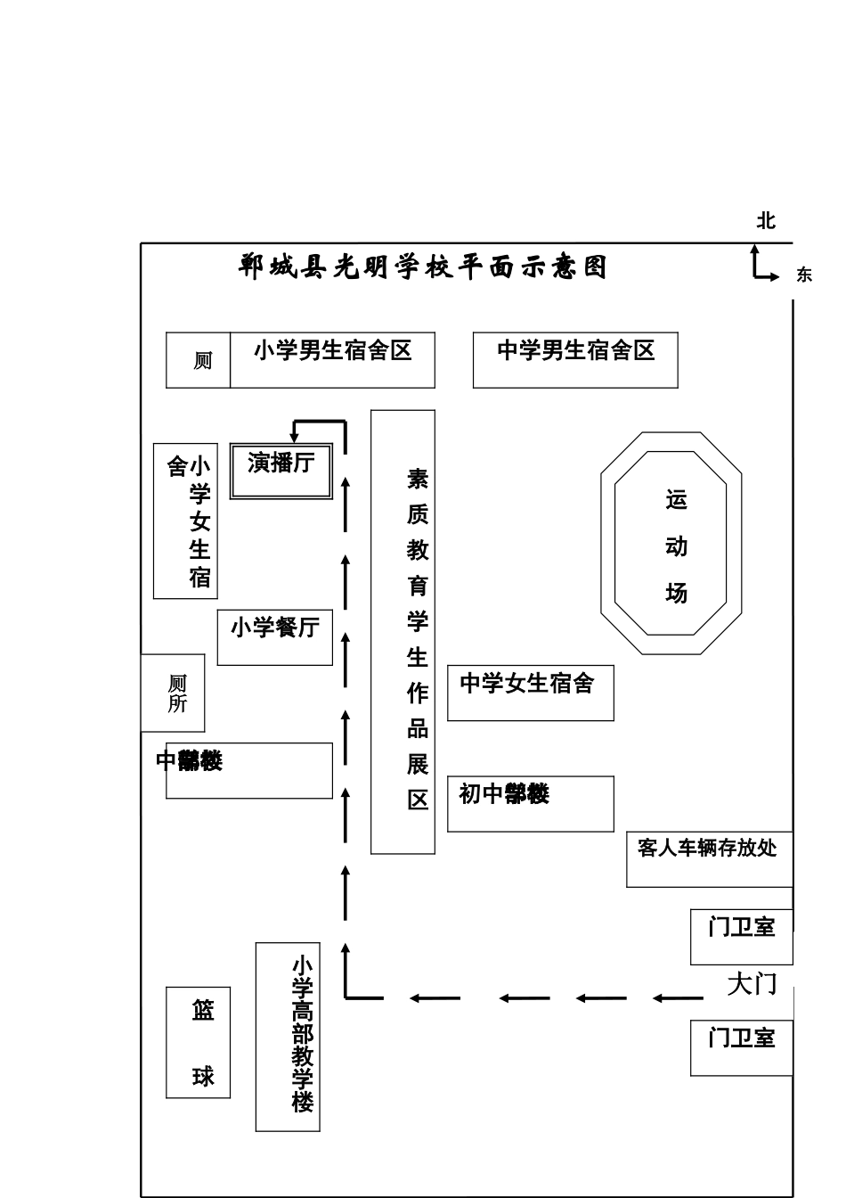光明学校南校区消防安全领导小组成员及职责_第3页