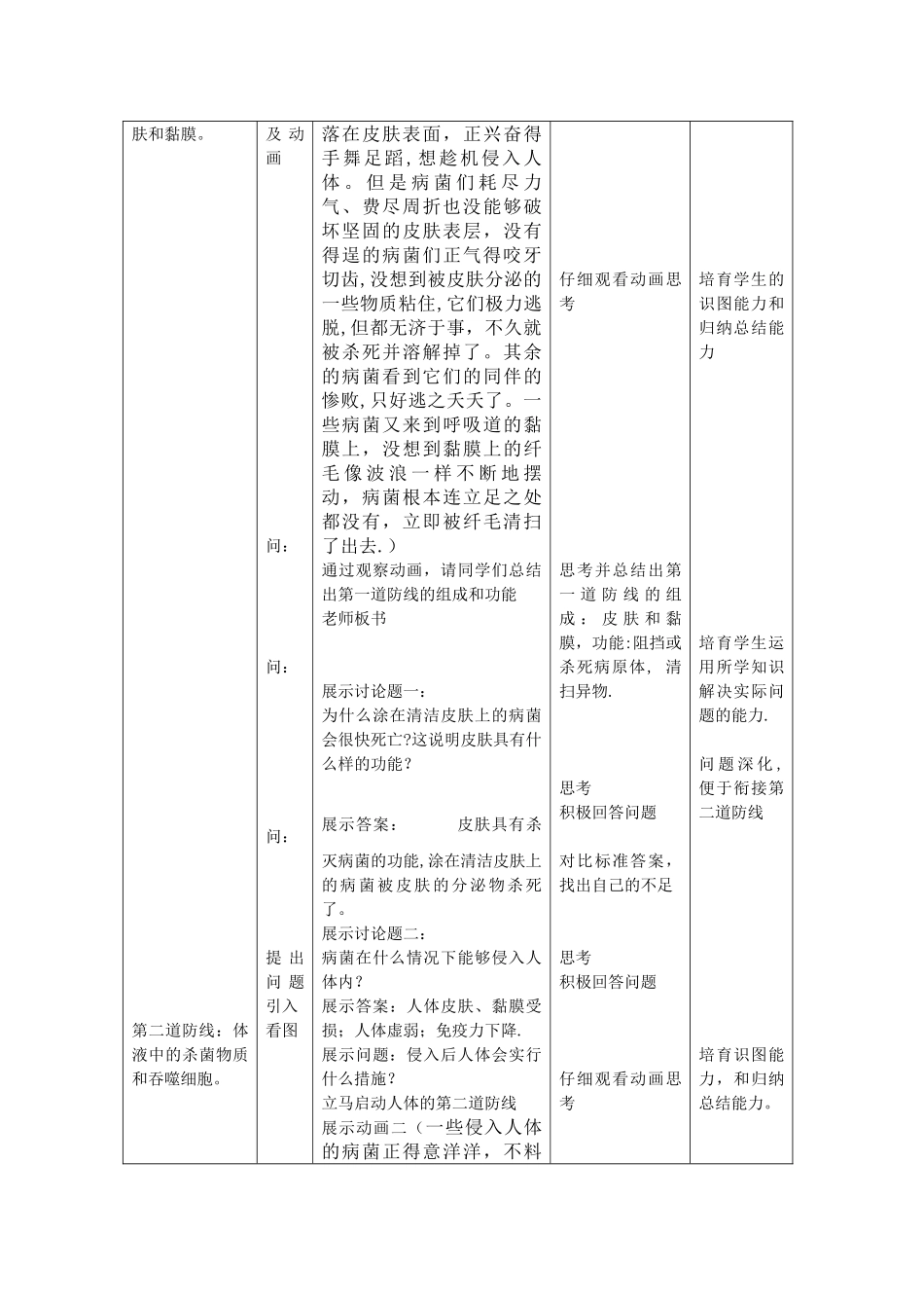 免疫与计划免疫教学设计_第3页