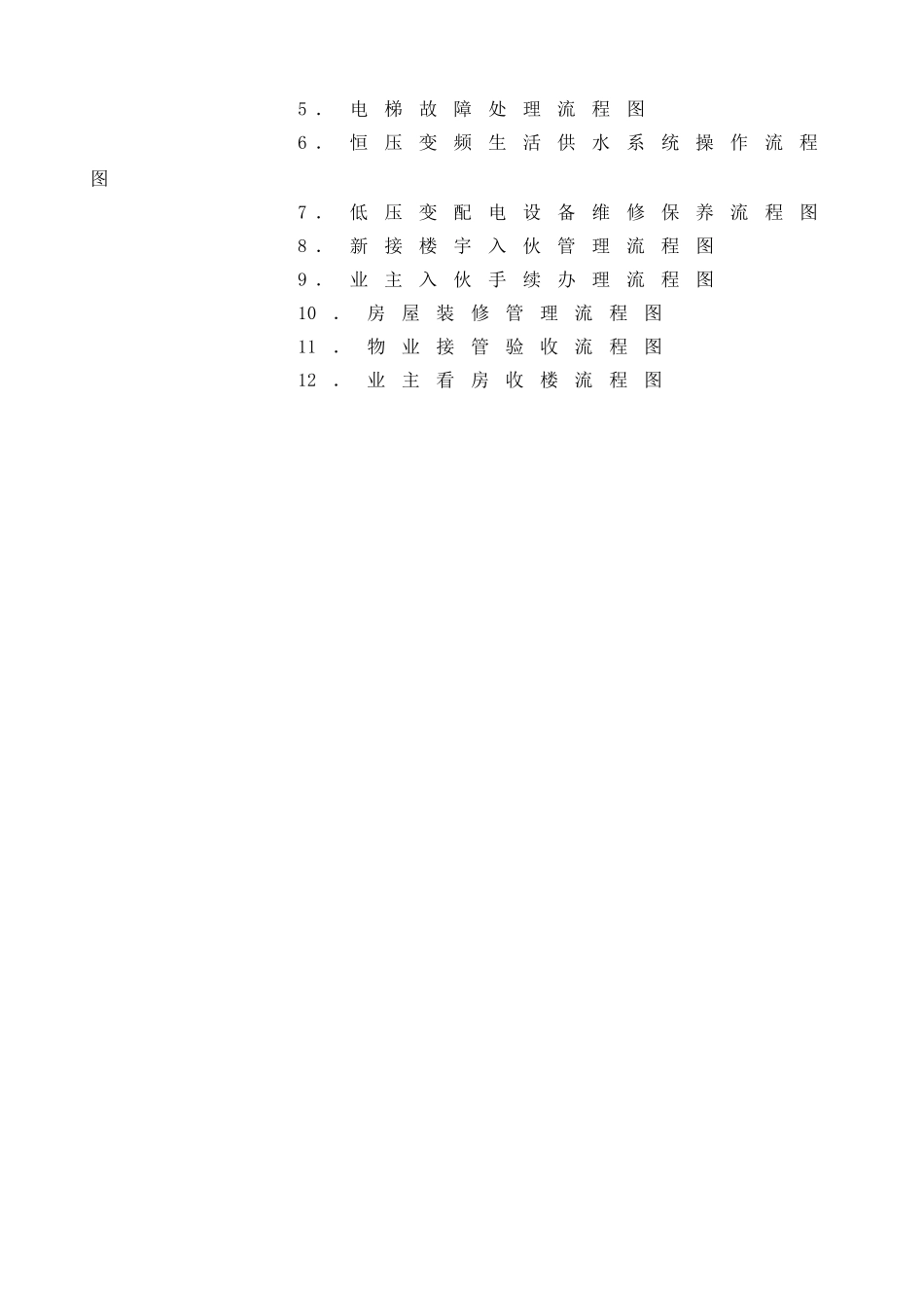 全套物业管理公司工作流程图_第3页