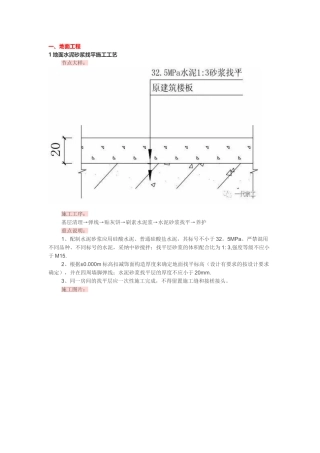 全套装饰工程施工工艺标准