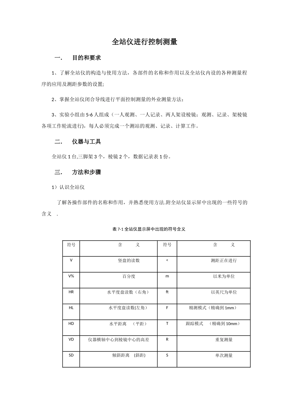 全站仪进行控制测量_第1页