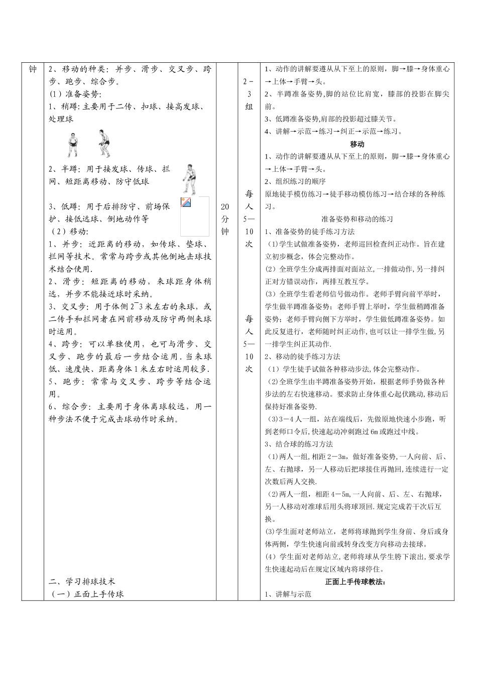 全部排球详细教案78158_第3页
