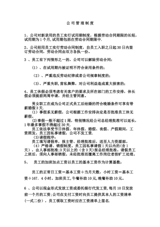 公-司-管-理-制-度-海