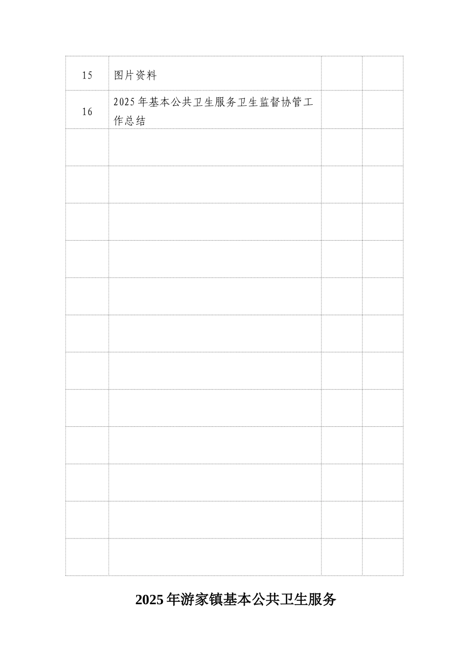 公共卫生服务卫生监督协管台账资料-全套完整版_第3页