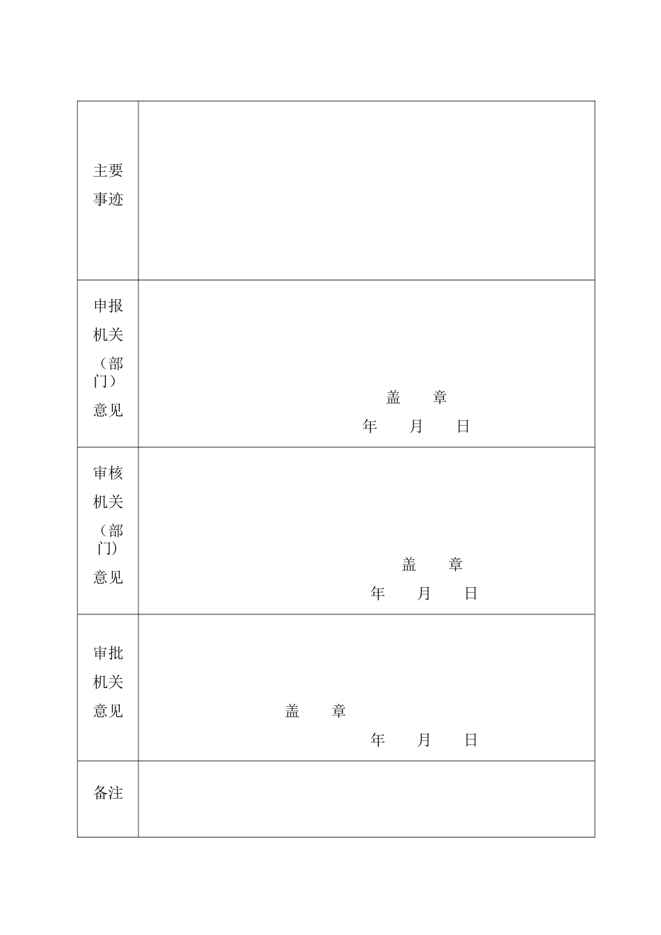 公务员奖励审批表02412_第3页