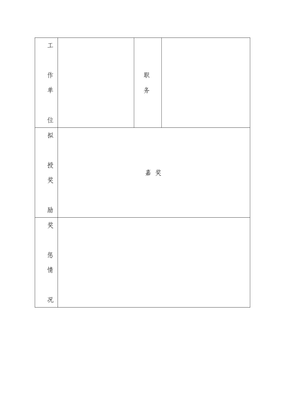 公务员奖励审批表_第2页