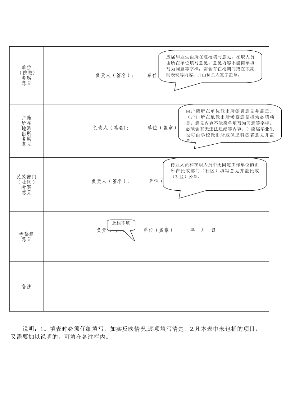 公务员录用考察表_第3页