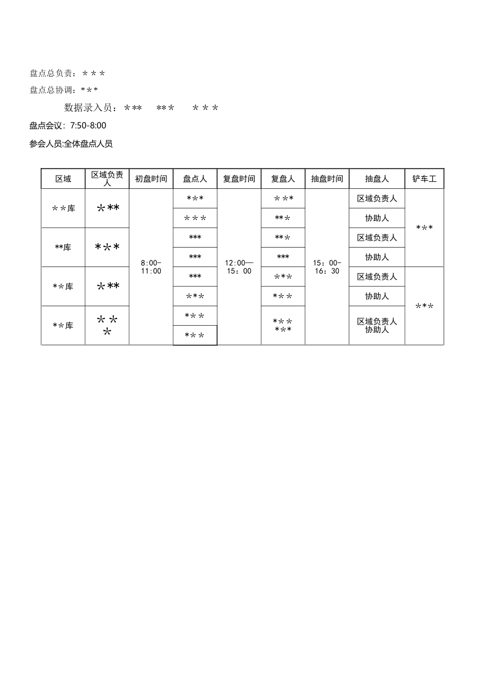 公司2025年年终盘点计划_第3页