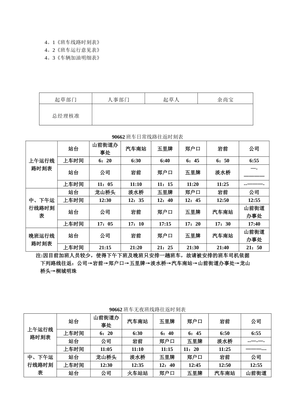公司上下班通勤车管理规定_第2页