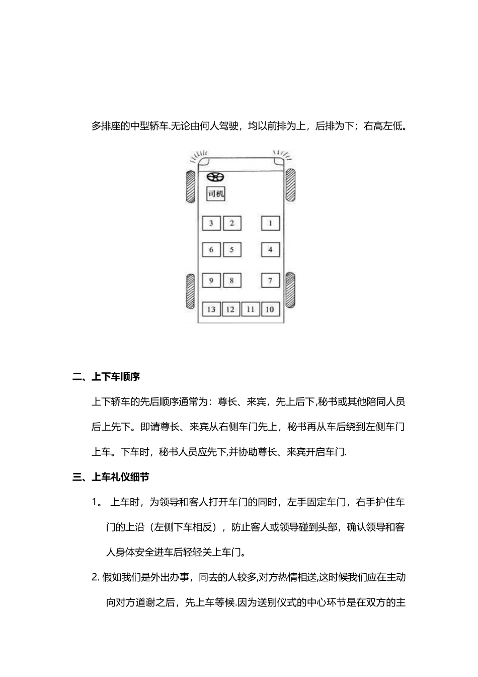 公司上下车礼仪_第2页
