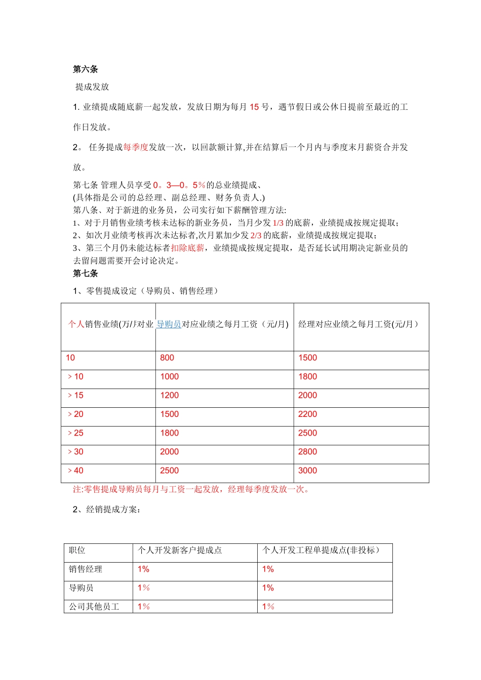 公司业务员薪资方案_第3页