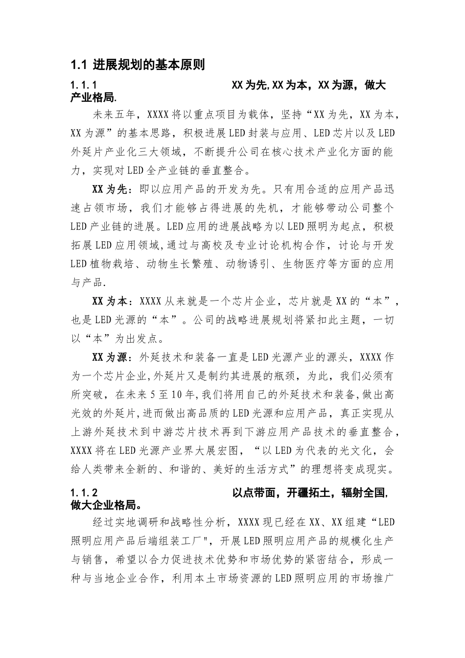 公司五年发展规划19191_第2页