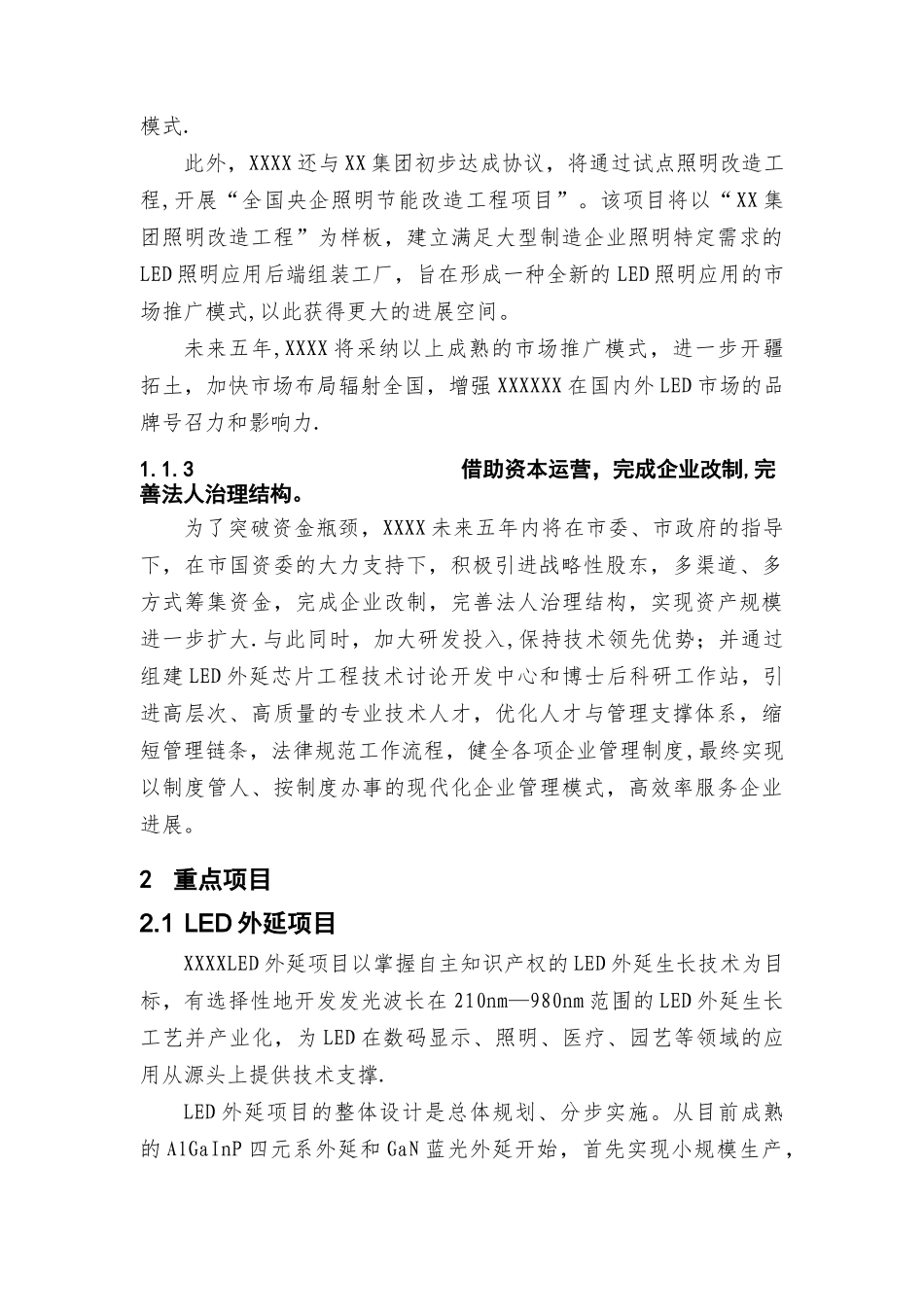 公司五年发展规划19191_第3页