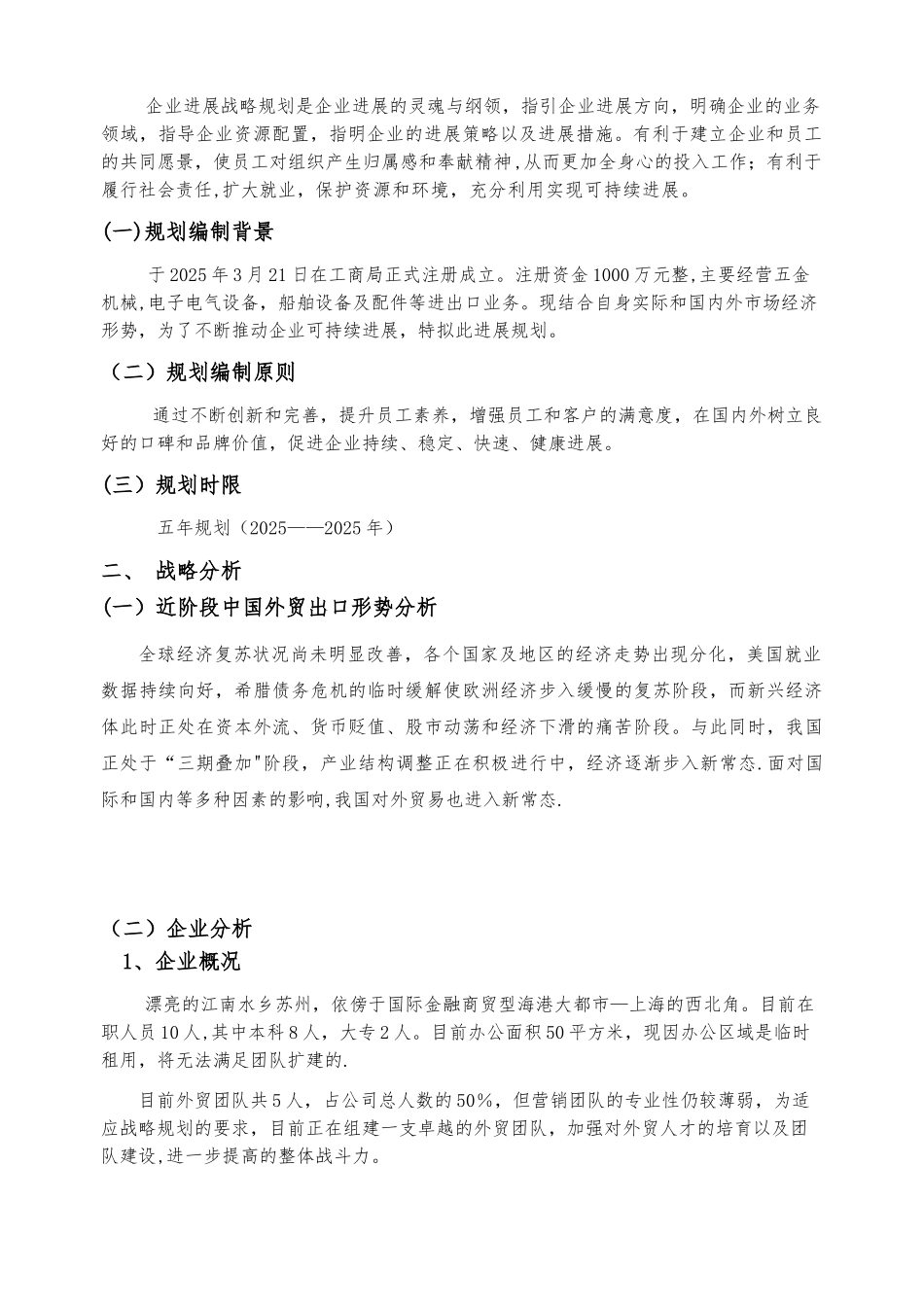 公司五年战略规划_第3页