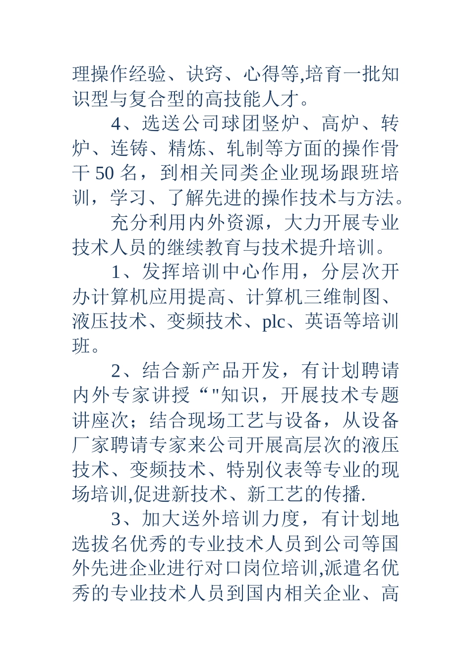 公司人力资源部2025年工作计划_第3页