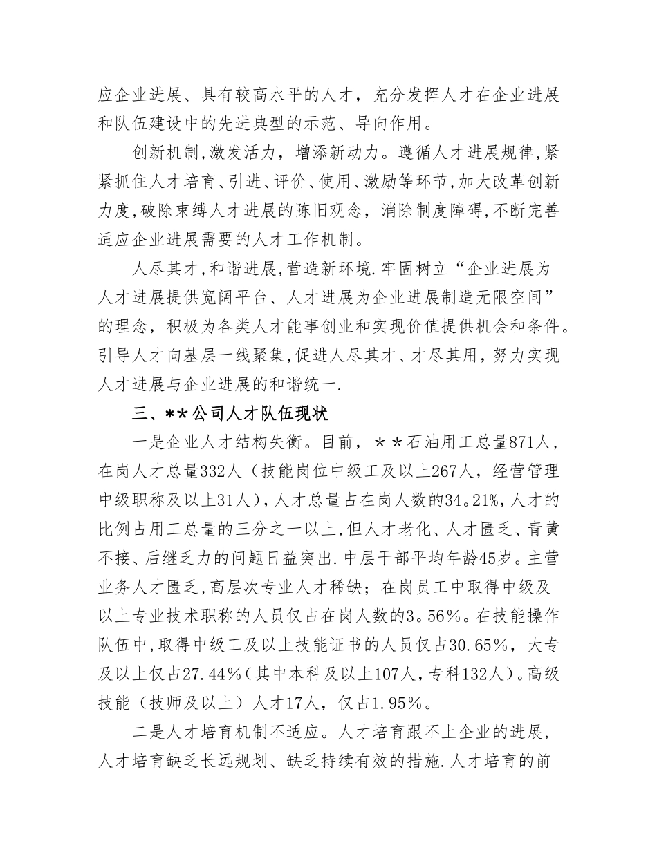 公司人才发展规划_第2页