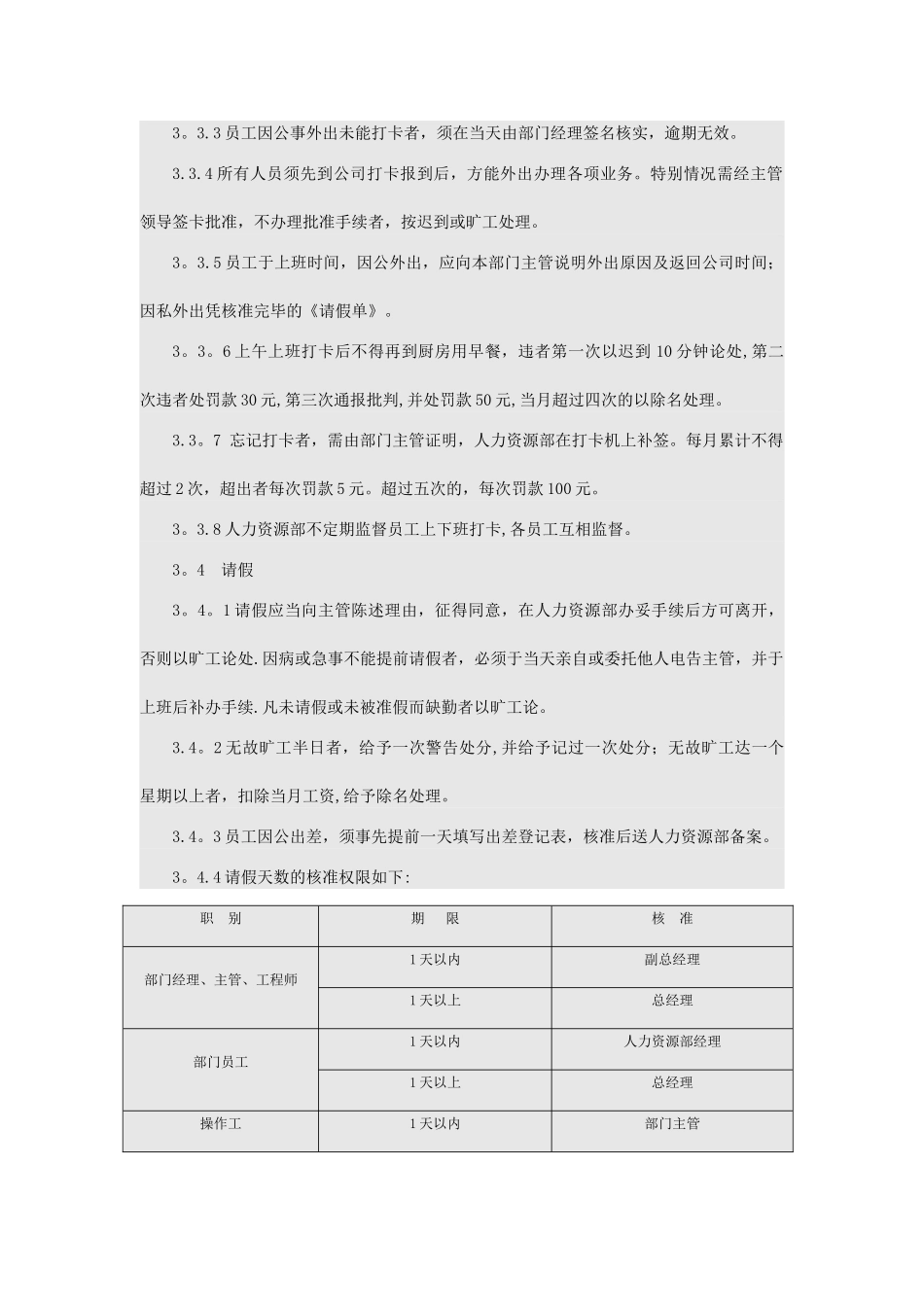 公司企业行政文件制度模板_第2页