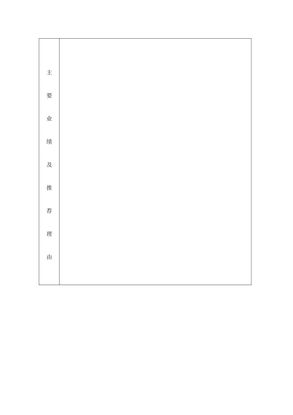 公司优秀员工推荐表_第2页